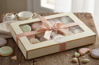 Beautifully designed box of sugar cookies