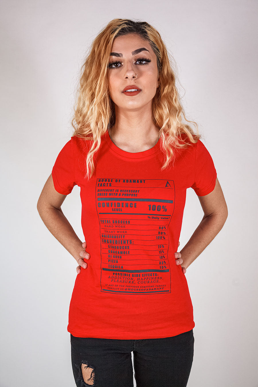 Women Tee House Of Adamant Label