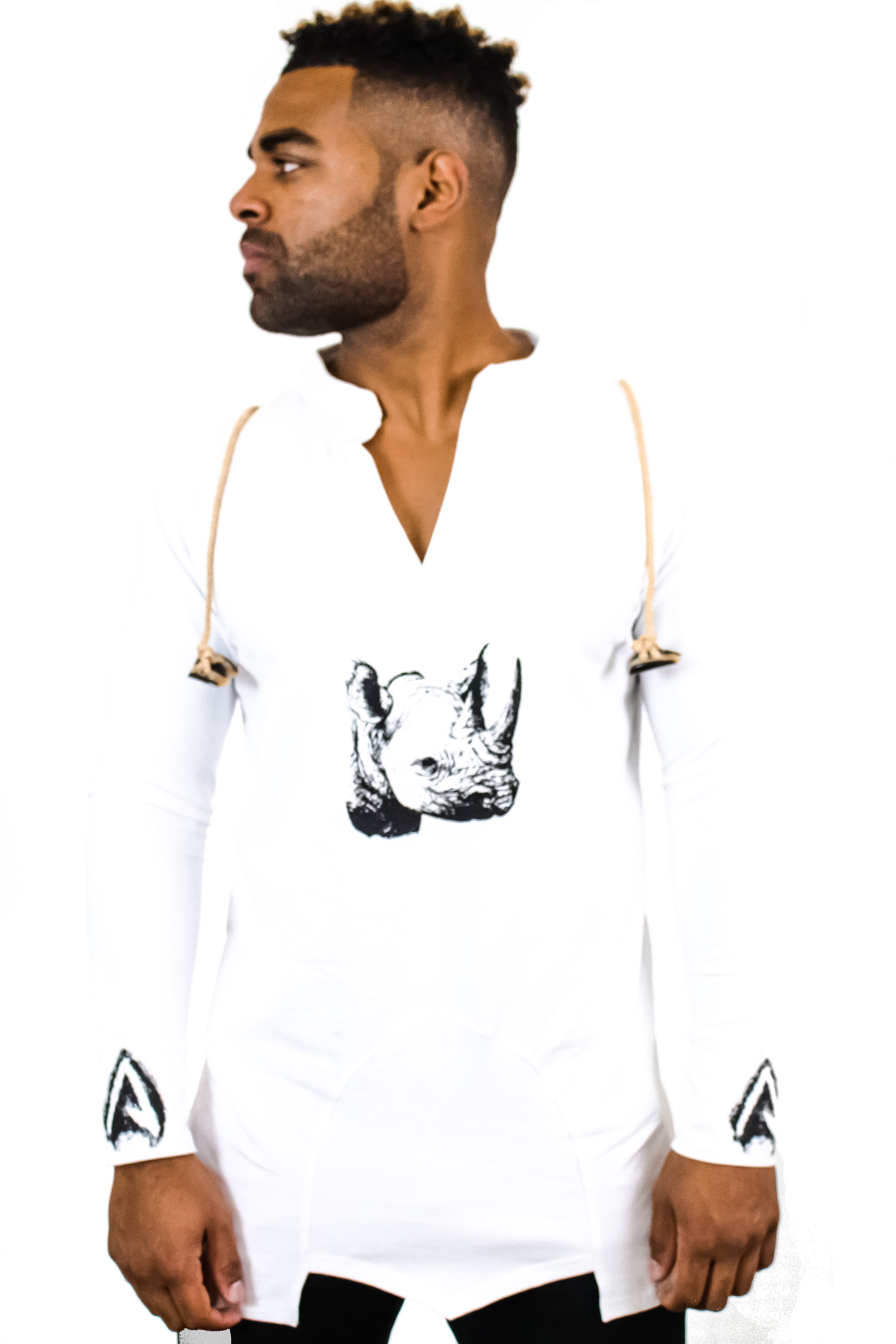 Long Sweater "Black Rhino" - House of Adamant