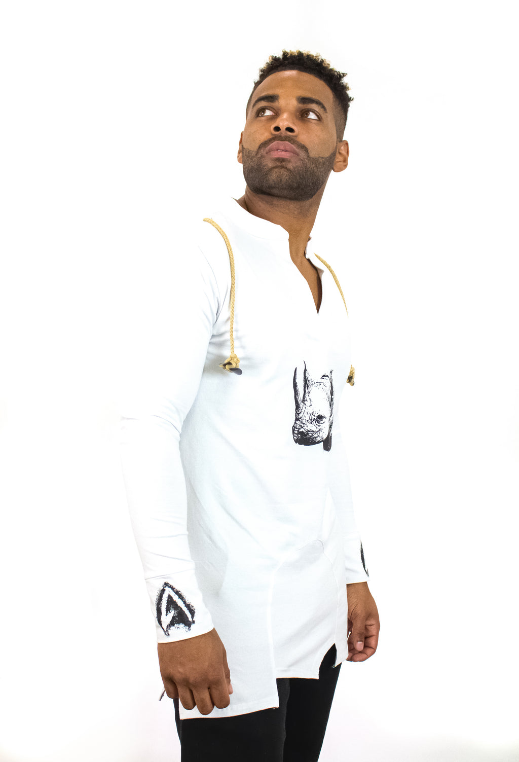 Long Sweater "Black Rhino" - House of Adamant