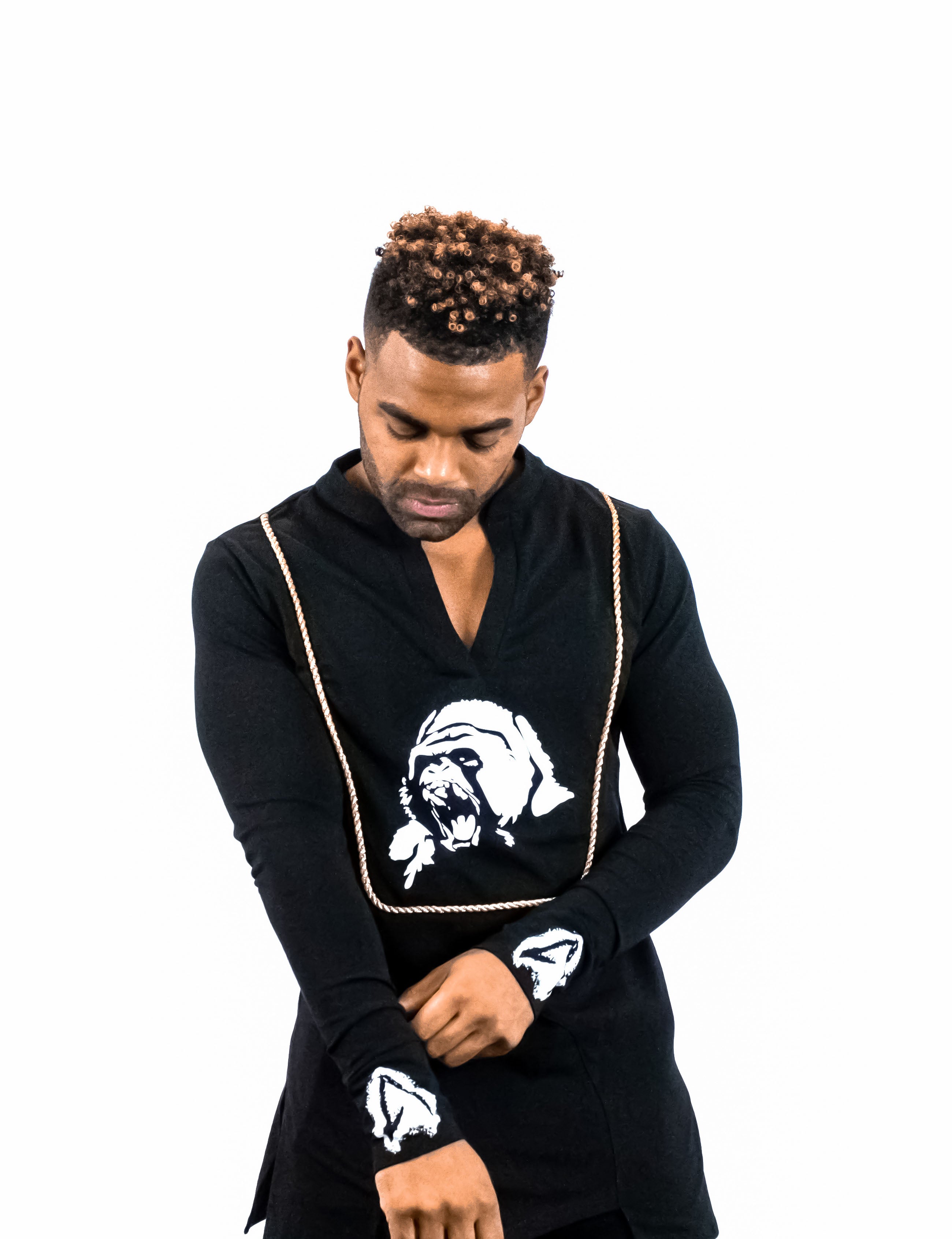 Long Sweater "Cross River Gorilla" - House of Adamant