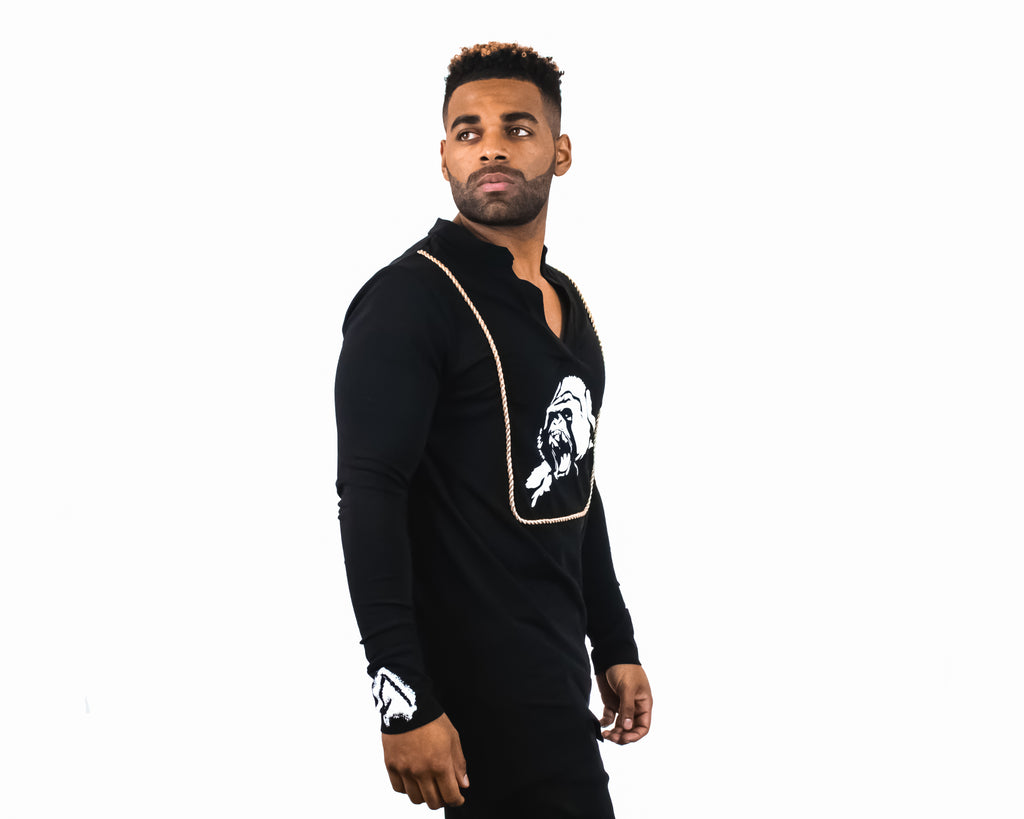 Long Sweater "Cross River Gorilla" - House of Adamant