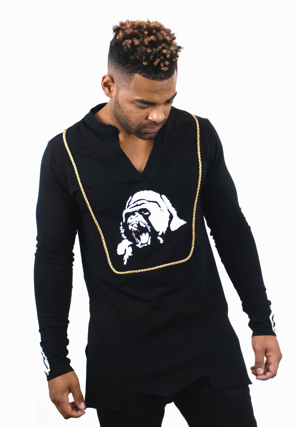 Long Sweater "Cross River Gorilla" - House of Adamant