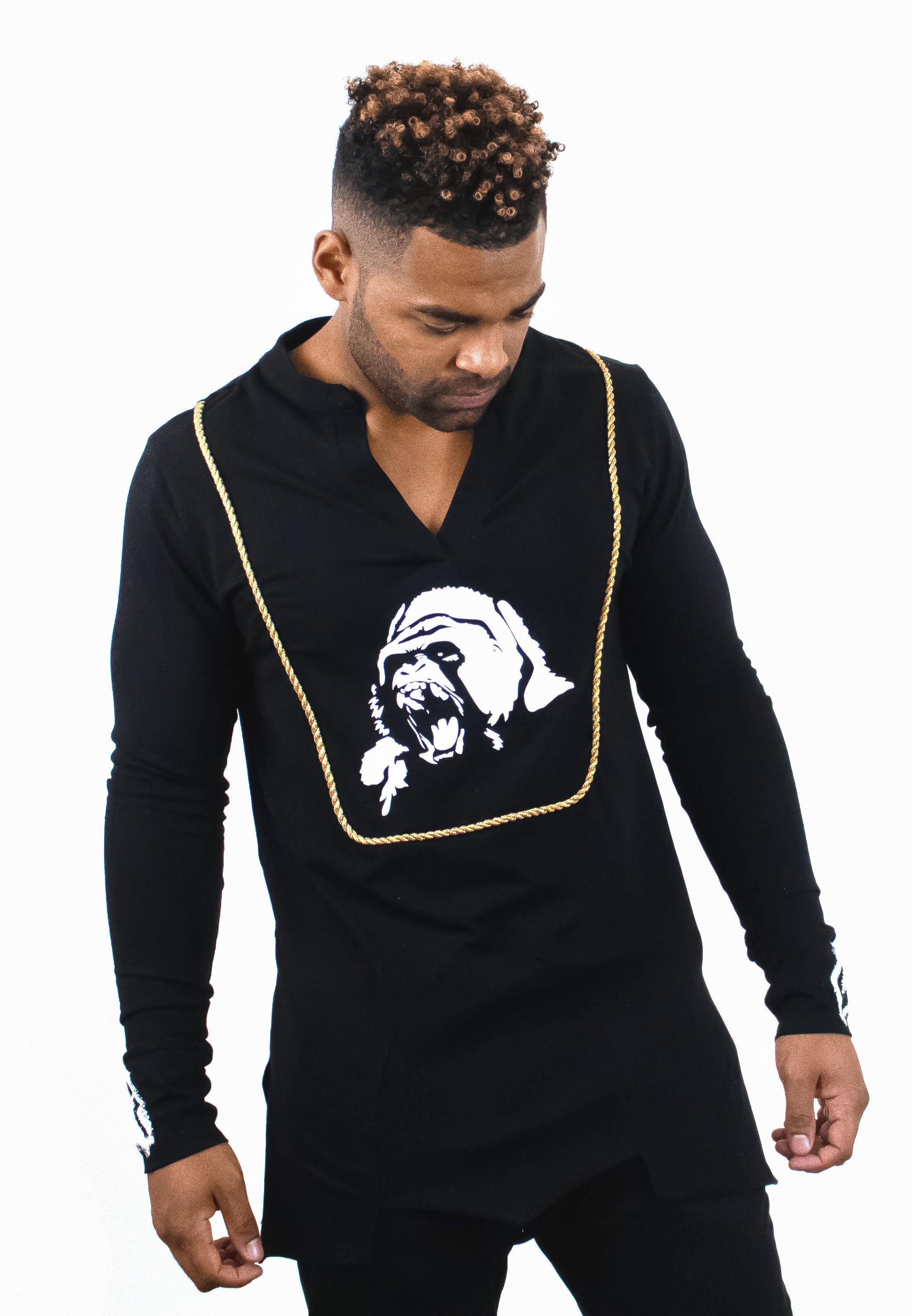 Long Sweater "Cross River Gorilla" - House of Adamant